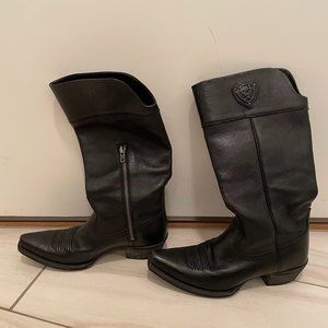 Ariat Chandler Tall Western Boots Black women's size 8.5